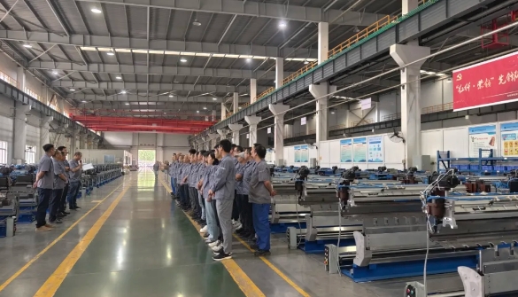 郑纺机所属企业华萦公司成立“红纤·萦领”党员先锋队 以实干担 